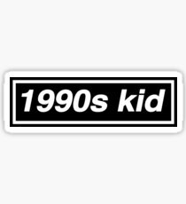 1990s Kid - OASIS Band Tribute Sticker