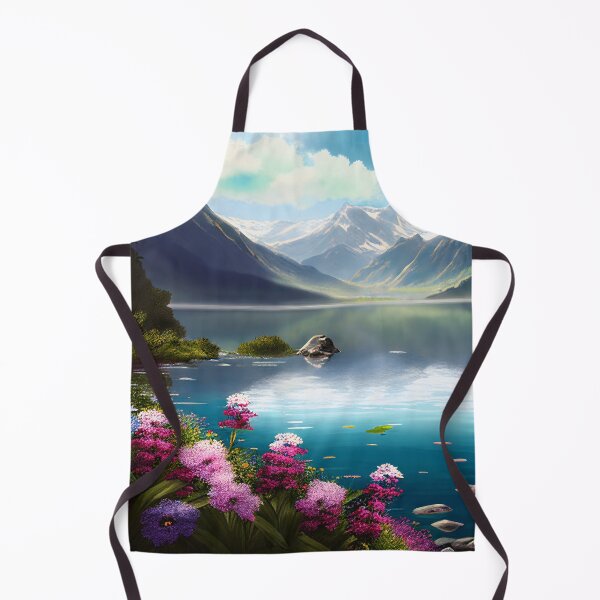 Item preview, Serene River Between Mountains designed and sold by john-ess.