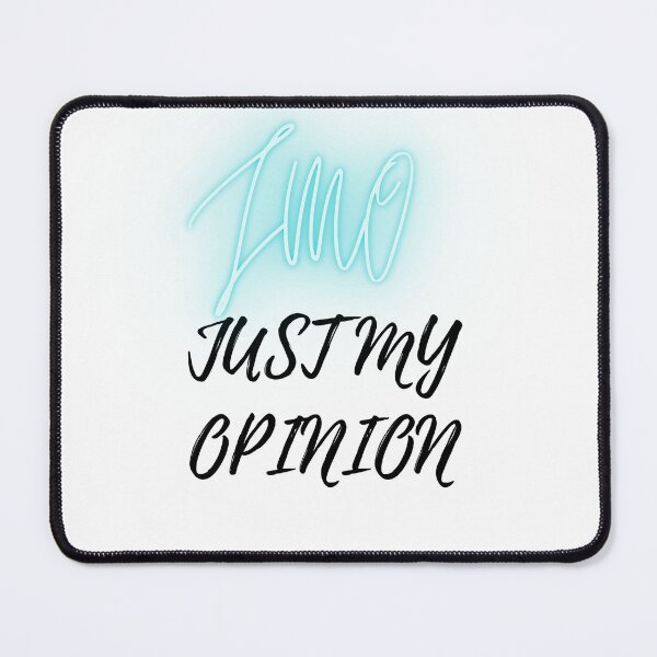 Item preview, Just my Opinion JMO designed and sold by Editlab.