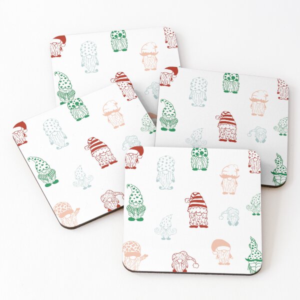 Item preview, Christmas gnomes pattern designed and sold by camelsvg.