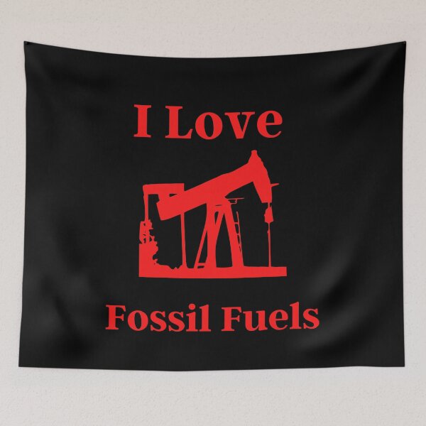 Item preview, I Love Fossil Fuels designed and sold by Elatty.