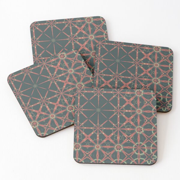 Item preview, Geometric Abstract Morphing Pattern designed and sold by DancingBuddha.