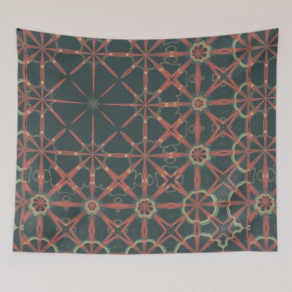 Item preview, Geometric Abstract Morphing Pattern designed and sold by DancingBuddha.