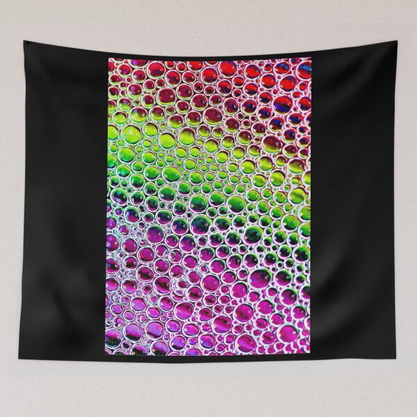 Item preview, abstract macro colourful bubbles designed and sold by MIKAFXSTORE.
