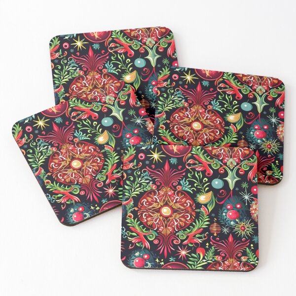 Item preview, Christmas pattern colorful shirt design designed and sold by XmasPatterns.
