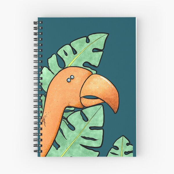 Item preview, big orange bird designed and sold by Lisastle.