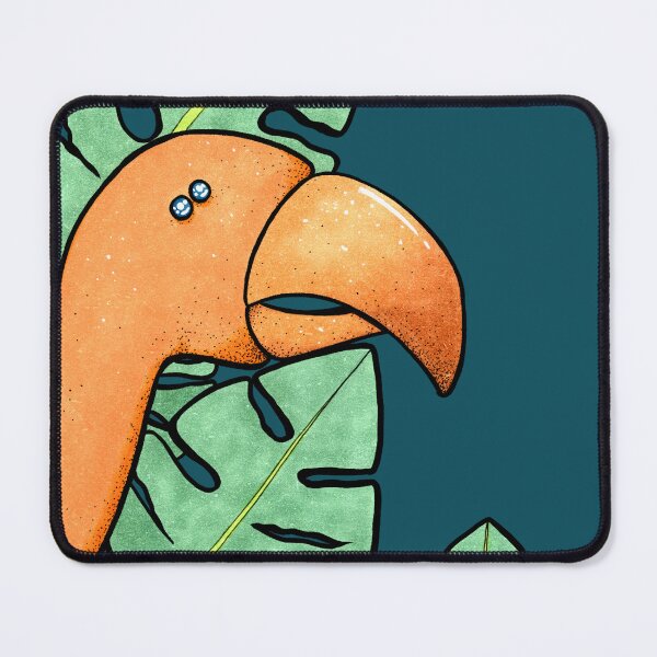 Item preview, big orange bird designed and sold by Lisastle.