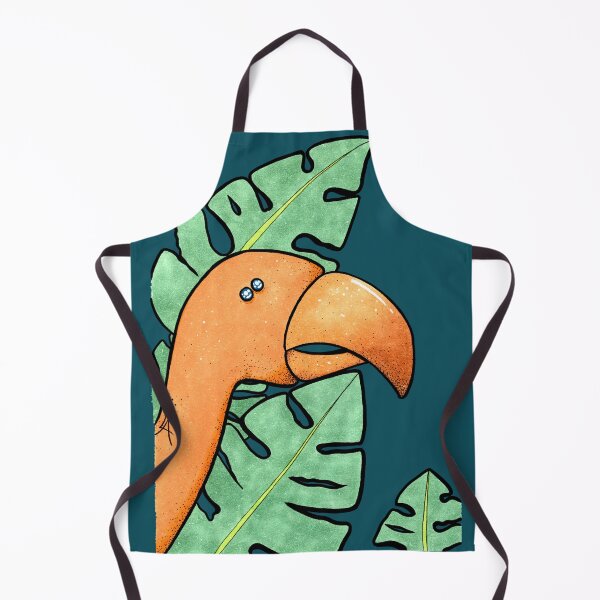 Item preview, big orange bird designed and sold by Lisastle.