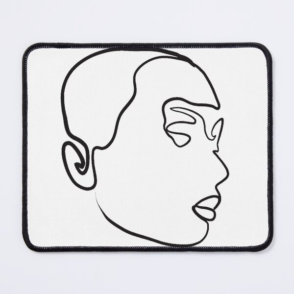Item preview, Woman's Head - One Line Art designed and sold by piesdesignart.