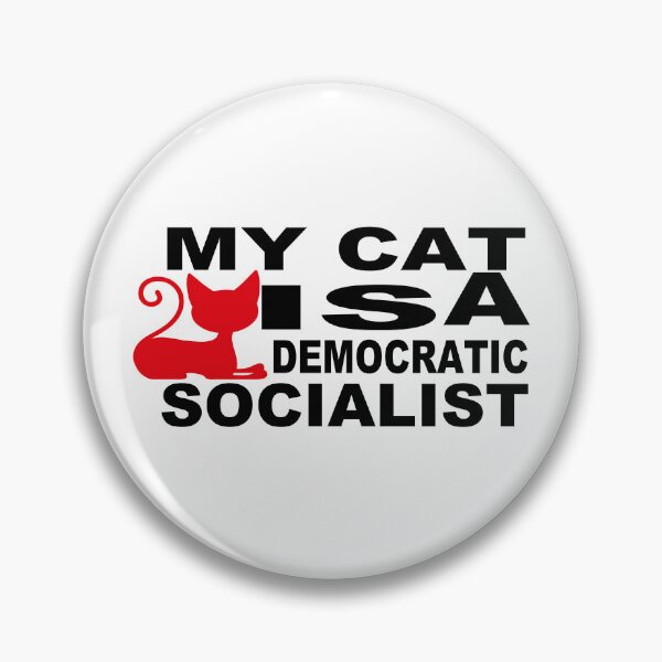 Item preview, My Cat Is A Democratic Socialist designed and sold by GridText.