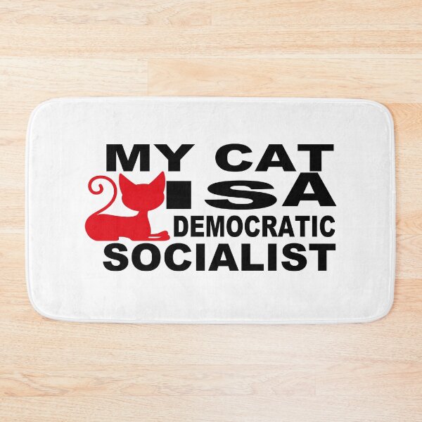 Item preview, My Cat Is A Democratic Socialist designed and sold by GridText.