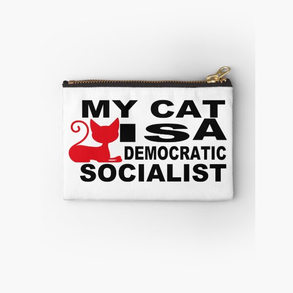 Item preview, My Cat Is A Democratic Socialist designed and sold by GridText.