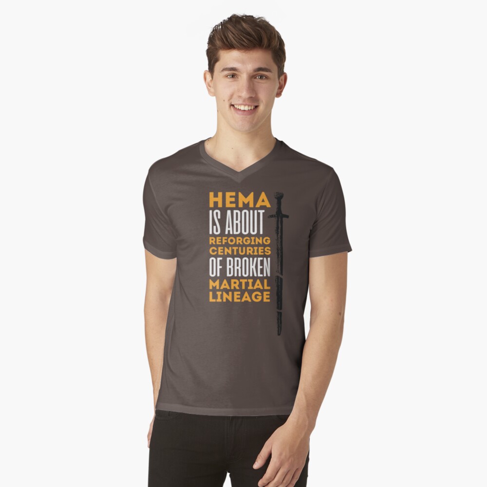 Item preview, V-Neck T-Shirt designed and sold by ArteDoCombate.