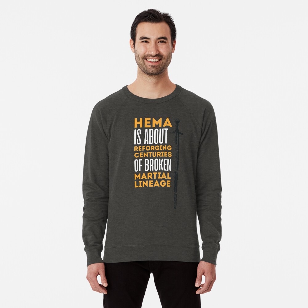 Item preview, Lightweight Sweatshirt designed and sold by ArteDoCombate.