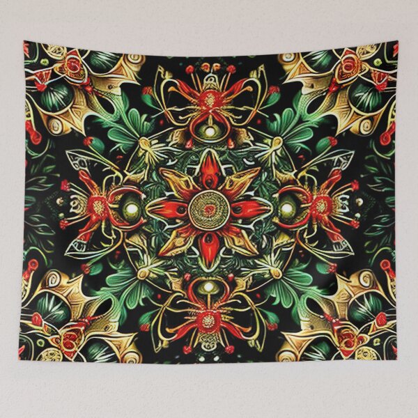Item preview, Seamless christmas ball pattern shirt design designed and sold by XmasPatterns.