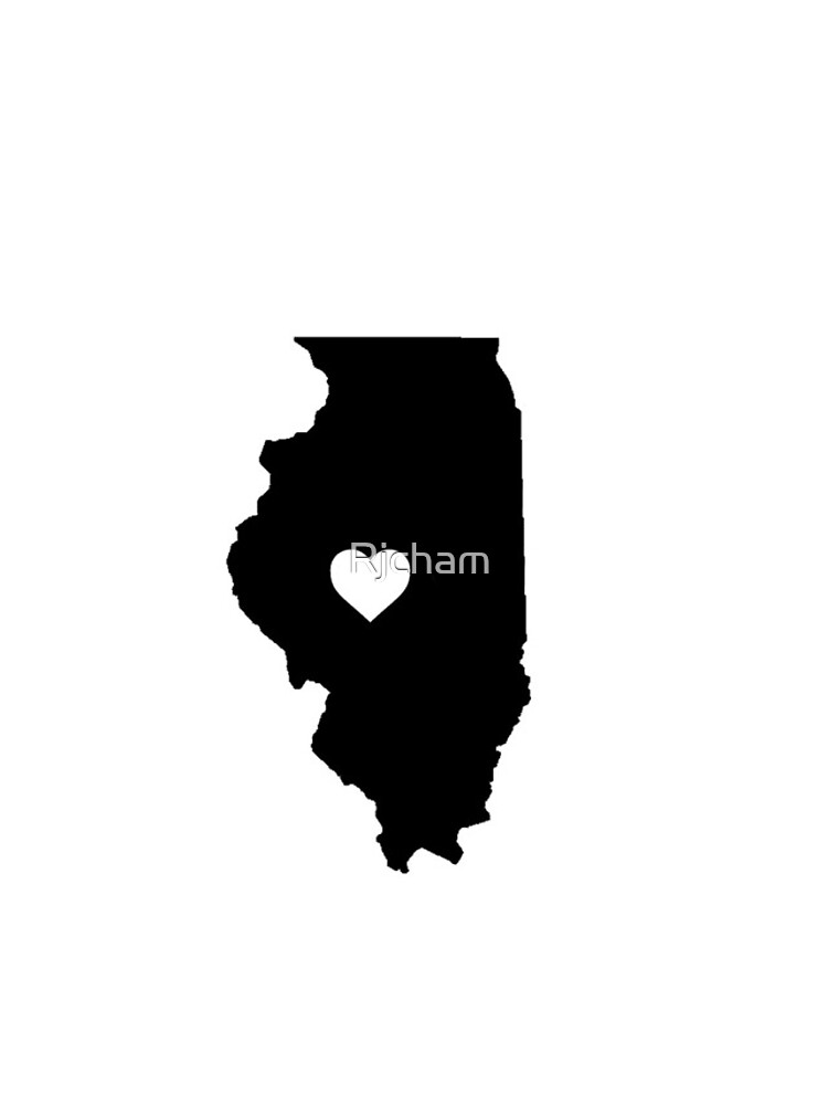 Thumbnail 4 of 4, iPhone Case, Illinois <3 designed and sold by Rjcham.