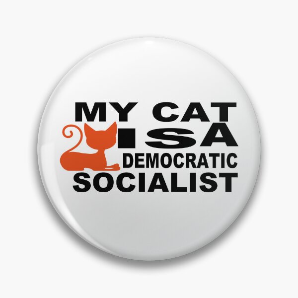 Item preview, My Cat Is A Democratic Socialist designed and sold by GridText.