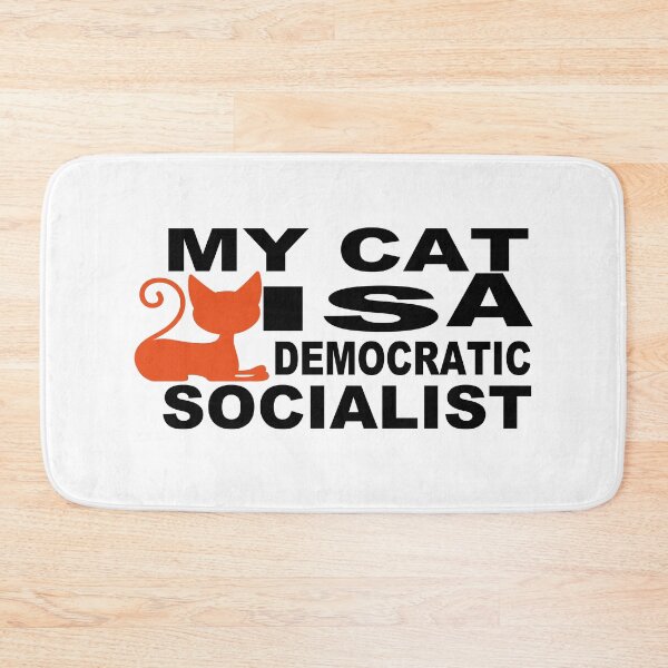 Item preview, My Cat Is A Democratic Socialist designed and sold by GridText.