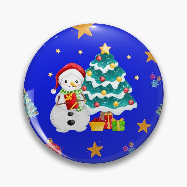 Item preview, Christmas pattern in blue designed and sold by Tschousef.