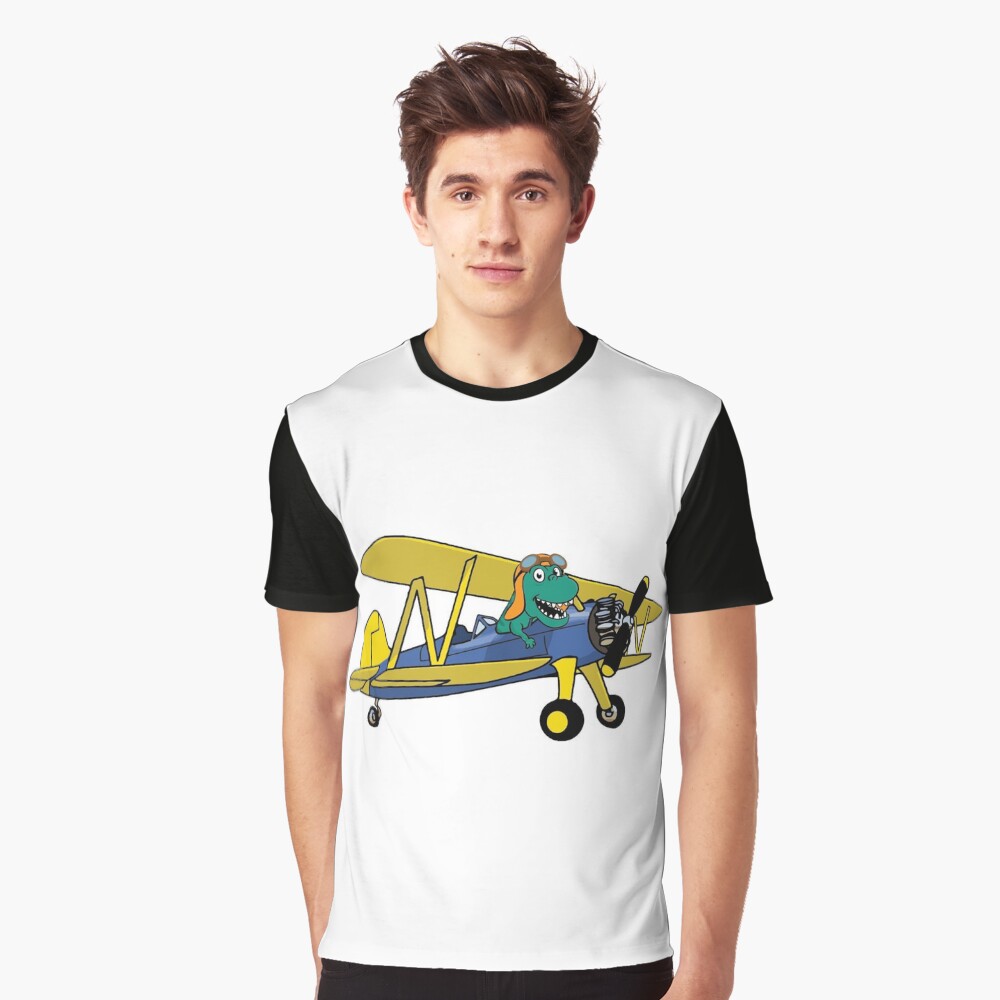 DinoPlane Graphic T-Shirt
