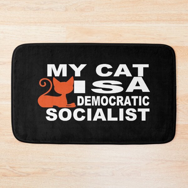 Item preview, My Cat Is A Democratic Socialist designed and sold by GridText.