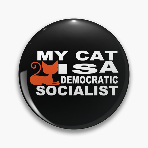 Item preview, My Cat Is A Democratic Socialist designed and sold by GridText.