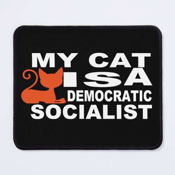 Item preview, My Cat Is A Democratic Socialist designed and sold by GridText.