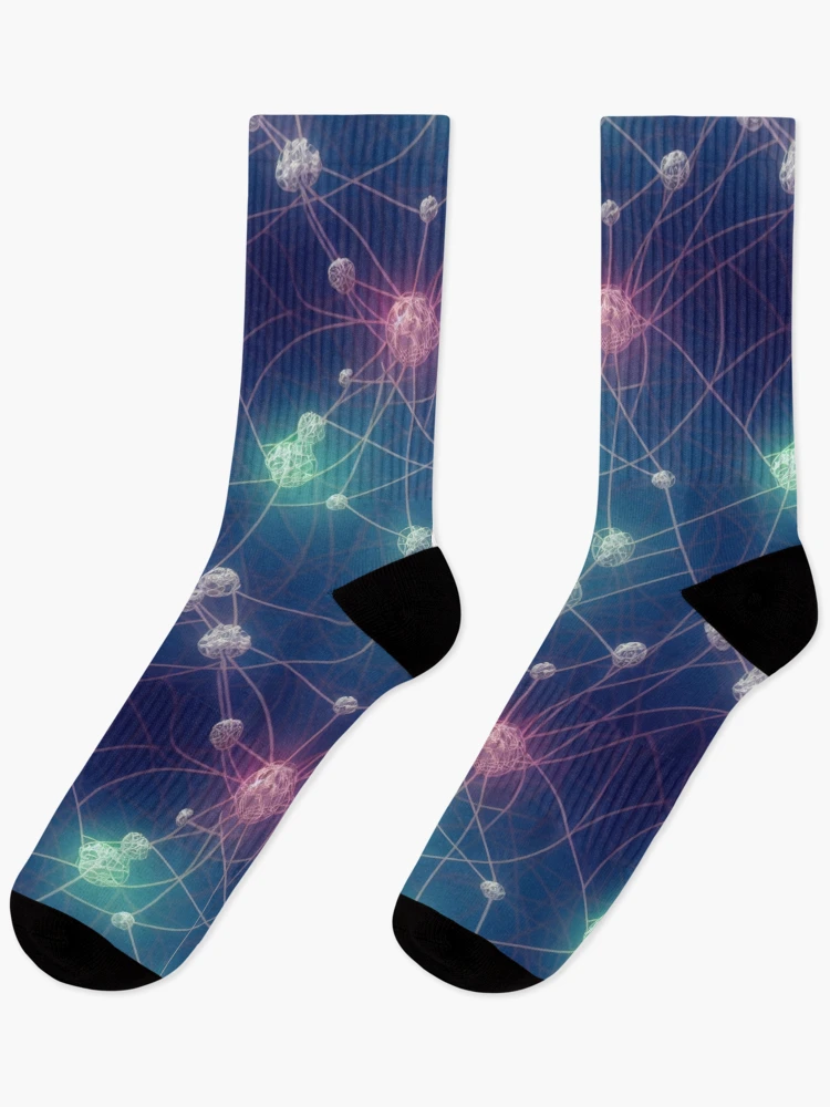 Thumbnail 1 of 5, Socks, Programming, Two: designed and sold by EverythingSings.