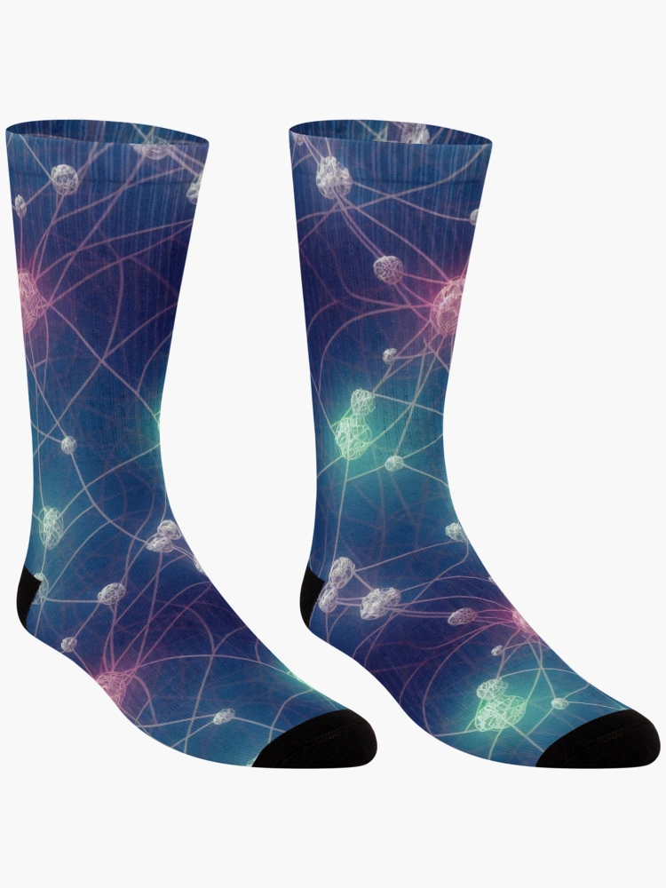 Thumbnail 3 of 5, Socks, Programming, Two: designed and sold by EverythingSings.