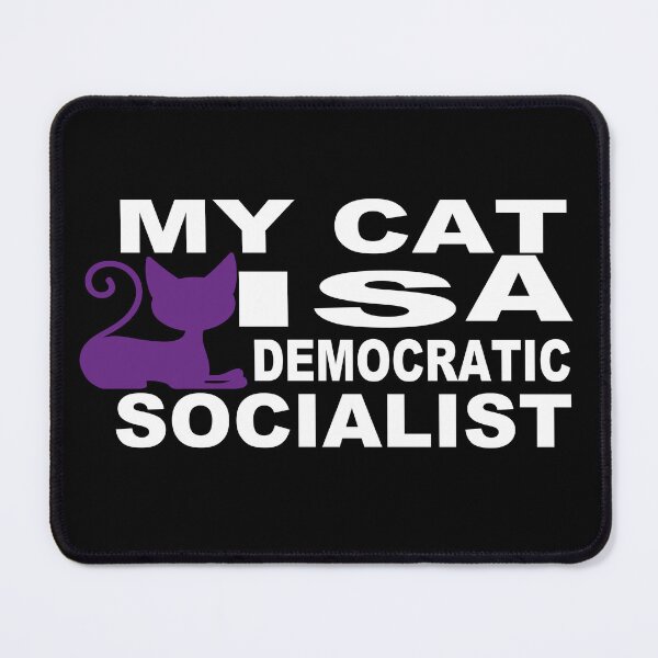 Item preview, My Cat Is A Democratic Socialist designed and sold by GridText.
