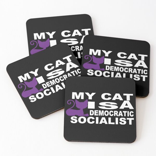Item preview, My Cat Is A Democratic Socialist designed and sold by GridText.