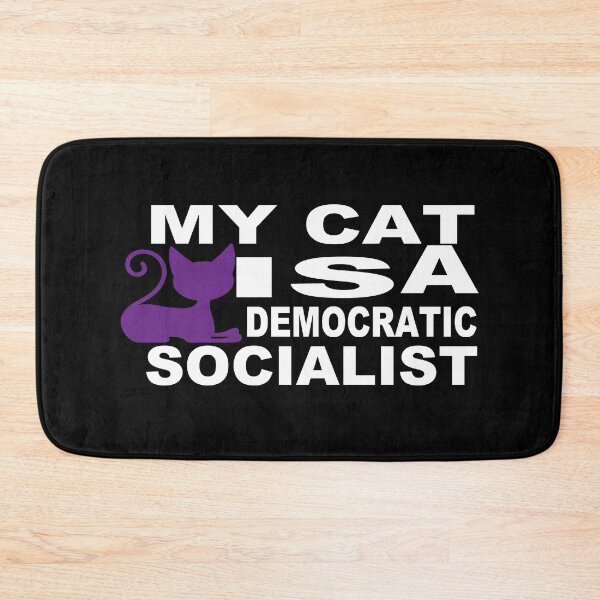 Item preview, My Cat Is A Democratic Socialist designed and sold by GridText.