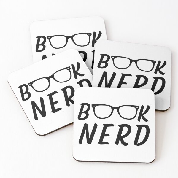 Item preview, Book Nerd designed and sold by JLBookshelf.
