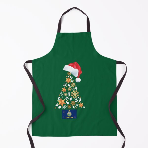 Item preview, Kansas Flag Christmas Tree designed and sold by Fanzzi.