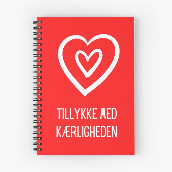 Item preview, Tillykke med kærligheden, Danish newlyweds congratulations, Danish wedding  designed and sold by Pommallina.