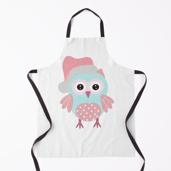 Item preview, VINTAGE PINK CHRISTMAS OWL | CHRISTMAS OWL designed and sold by Festive Feminist.