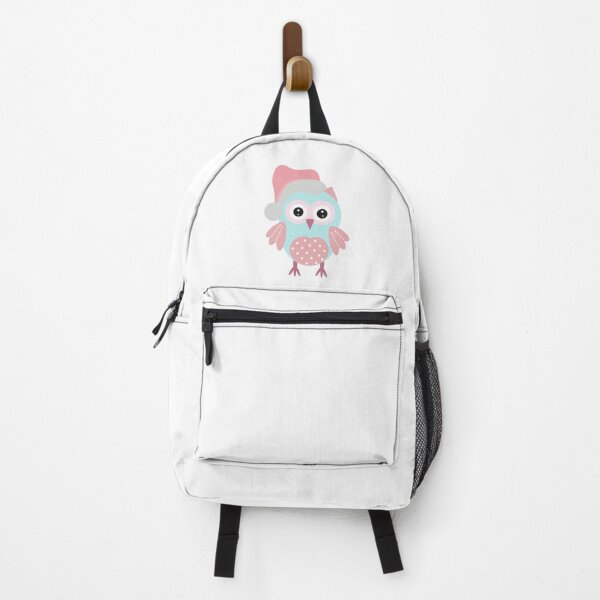 Item preview, VINTAGE PINK CHRISTMAS OWL | CHRISTMAS OWL designed and sold by Festive Feminist.