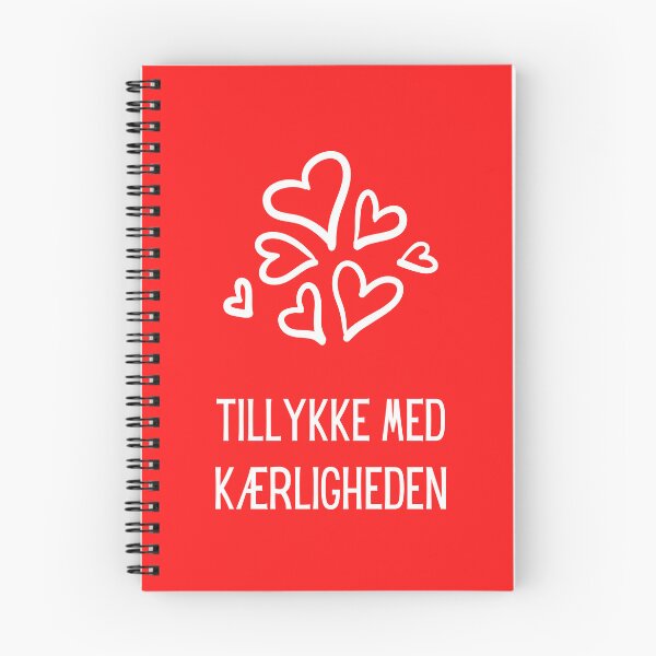 Item preview, Tillykke med kærligheden, Danish newlyweds congratulations, Danish wedding  designed and sold by Pommallina.