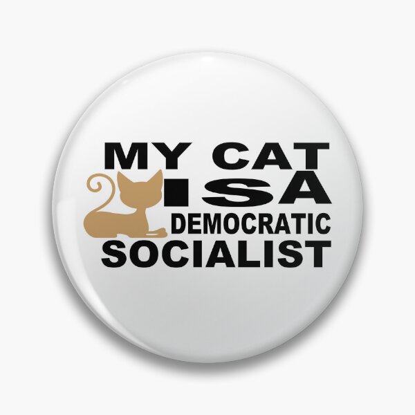 Item preview, My Cat Is A Democratic Socialist designed and sold by GridText.