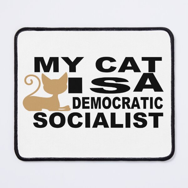 Item preview, My Cat Is A Democratic Socialist designed and sold by GridText.