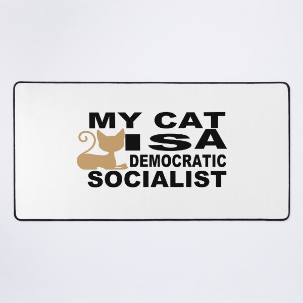 Item preview, My Cat Is A Democratic Socialist designed and sold by GridText.