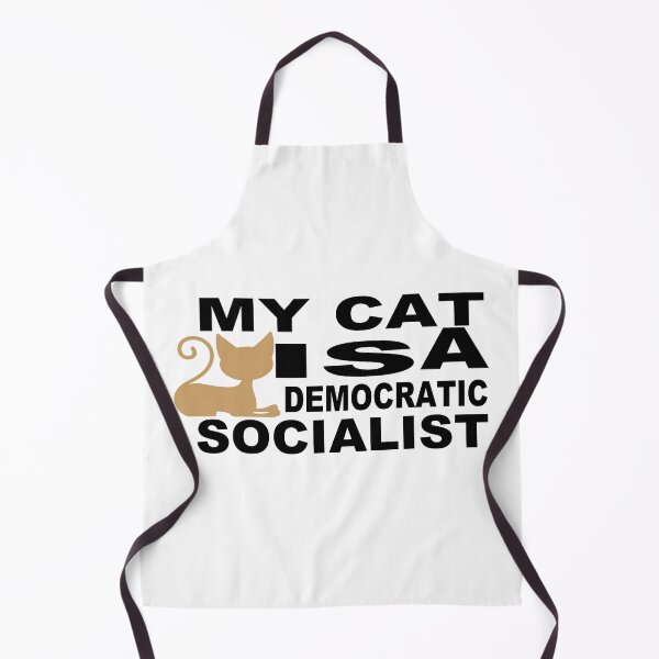 Aperçu de l'œuvre Mon chat est un socialiste démocrate créée et vendue par GridText.