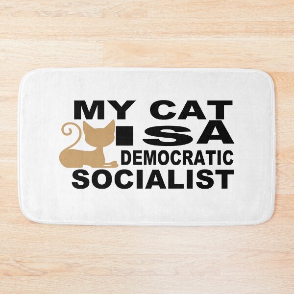Item preview, My Cat Is A Democratic Socialist designed and sold by GridText.