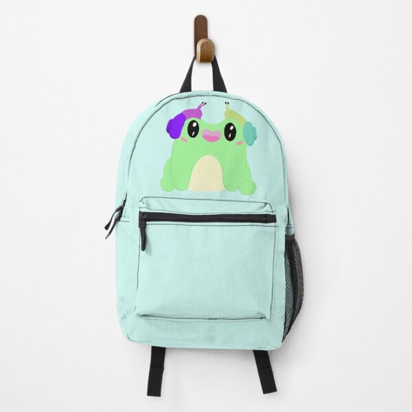 Item preview, Frog with headphones designed and sold by Rachel Tomko.