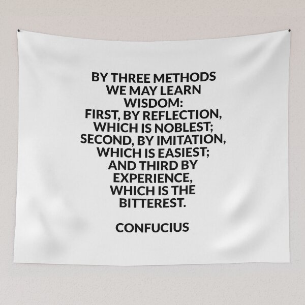 Item preview, Confucius Quotes Confucianism Wisdom Quote designed and sold by Inspirationmotivation.