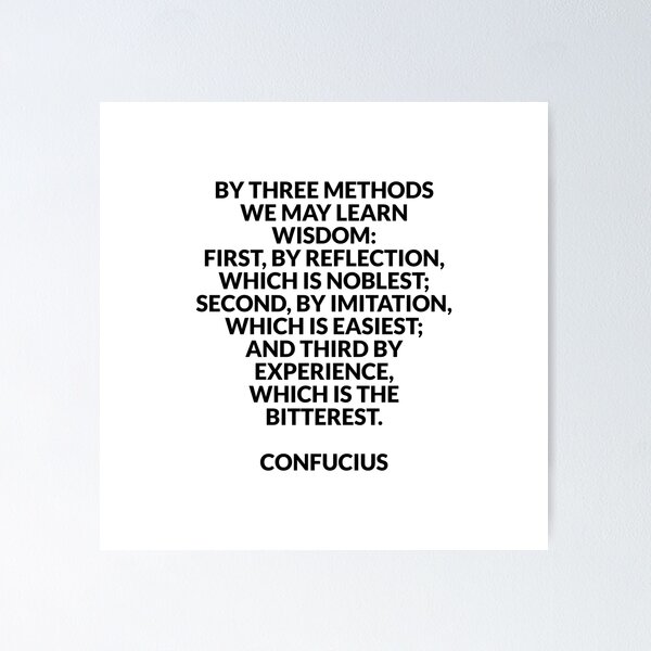 Item preview, Confucius Quotes Confucianism Wisdom Quote designed and sold by Inspirationmotivation.