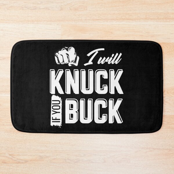 Artikelvorschau, Ich werde klopfen, wenn du bockst entworfen und verkauft von MyMerch4u.