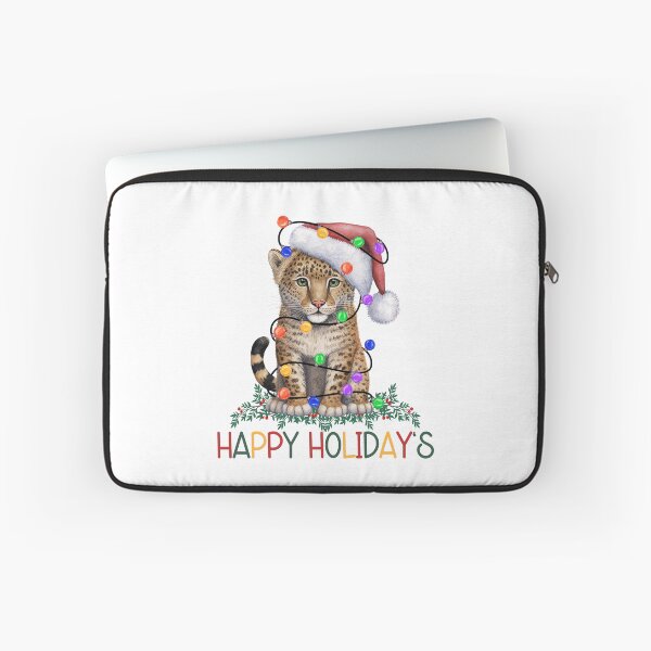 Item preview, Christmas Leopard Cub designed and sold by HappyLifeCreate.