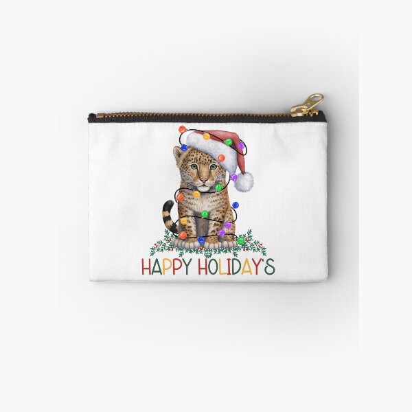 Item preview, Christmas Leopard Cub designed and sold by HappyLifeCreate.
