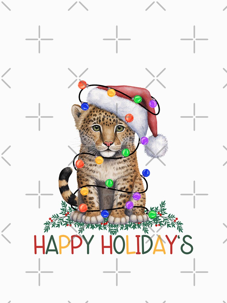 Thumbnail 4 of 4, iPhone Case, Christmas Leopard Cub designed and sold by HappyLifeCreate.